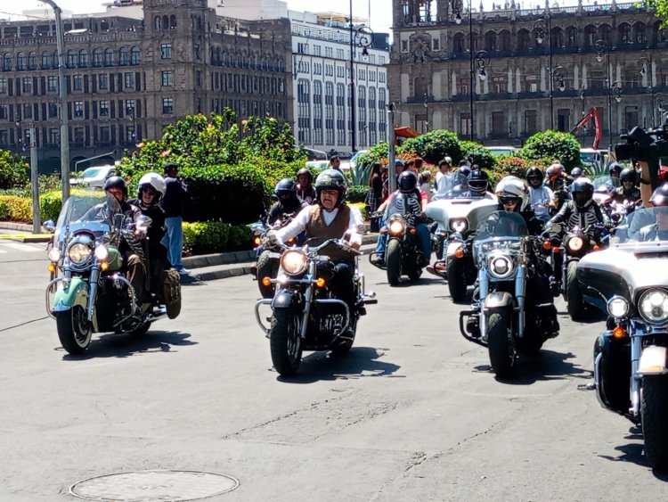 Rodada de motociclistas muestra falta de apoyo a salud y hacia niños