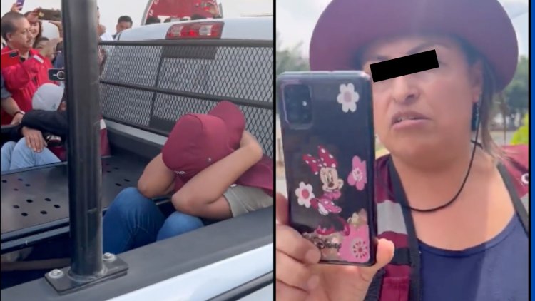 Brigadistas de Morena son detenidos en Nezahualcóyotl por acosar a ciudadanos