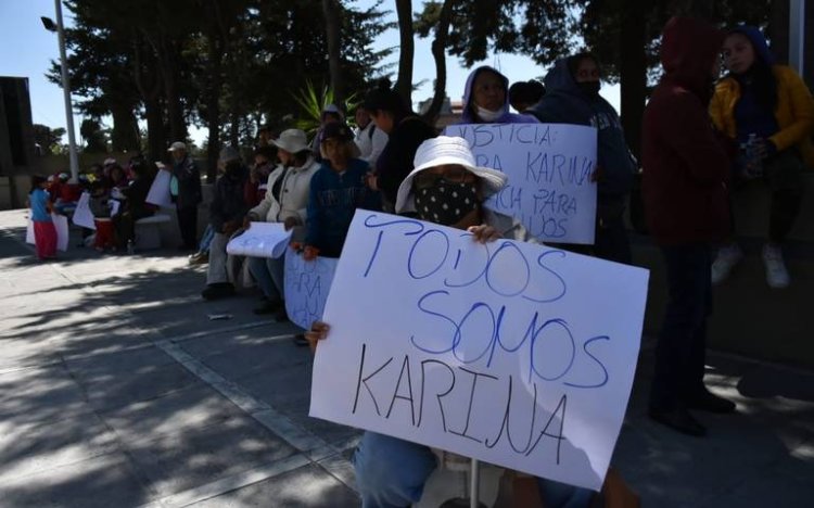 Manifestantes en Nicolás Romero; exigen justicia por caso de tortura