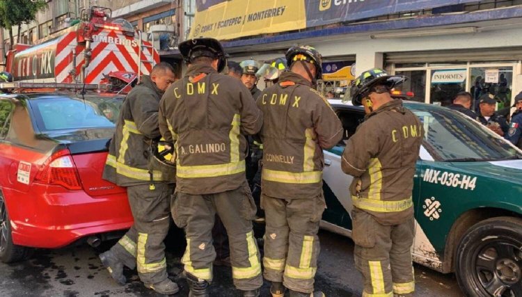 Cuatro heridos en accidente en escuela de electricidad de CDMX