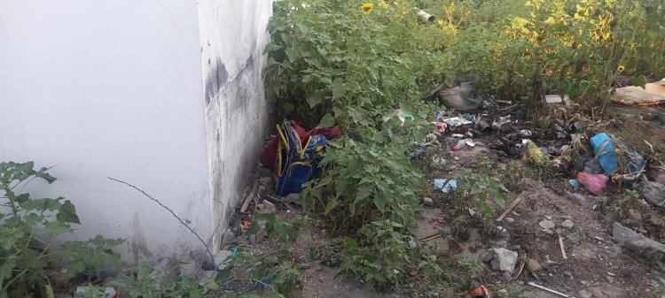 Hallan feto humano abandonado en Tamaulipas