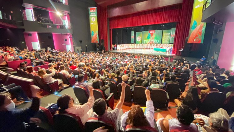 Cierran actividades del XXII Encuentro Nacional de Teatro de Antorcha