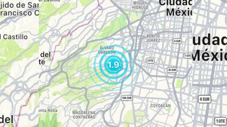 Reportan sismo en CDMX esta mañana del miércoles