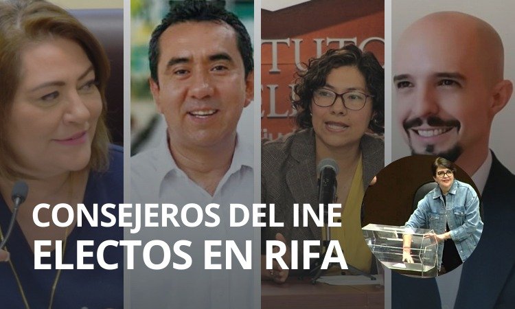 Sin democracia se designó a los nuevos consejeros del INE; estos son sus perfiles