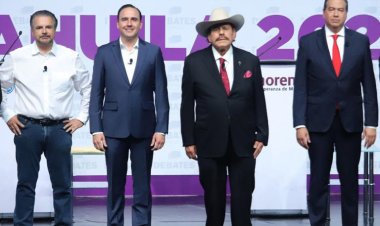 Realizan primer debate a la Gobernatura por Coahuila