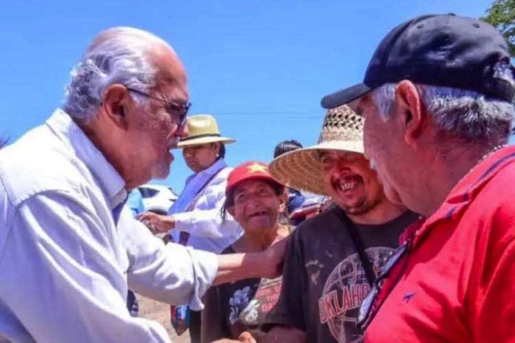 Supervisa Miguel Ángel Navarro, obras en Tuxpan y Rosamorada