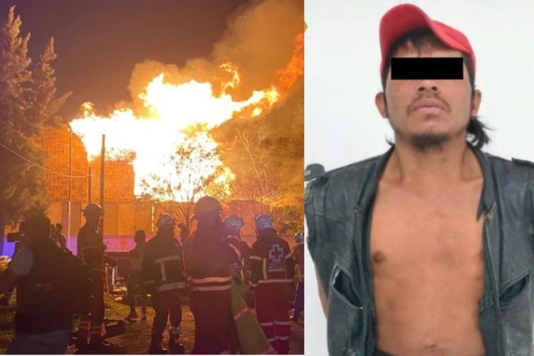 Encuentran a presunto responsable por el incendio de la Central de Abastos en CDMX