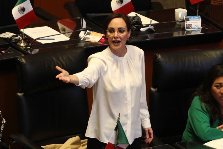 Senadora Lily Téllez buscará ser la candidata de oposición para 2024