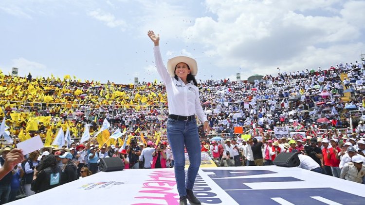 Alejandra del Moral señala que el futuro de México se decidirá en el Edomex
