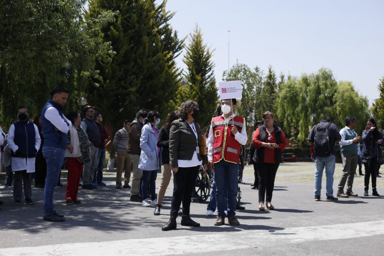 Toluca se suma a Simulacro Nacional 2023