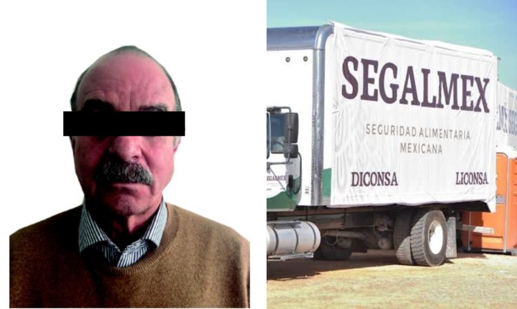 Segalmex, otro detenido por desvío de recursos.