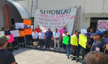 Paran labores elementos de Protección Civil y Bomberos