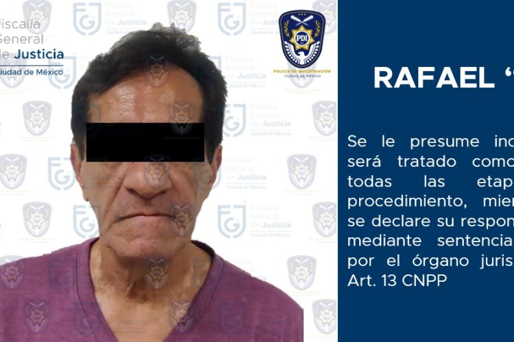 Detienen a presunto responsable de abuso sexual de un menor de edad