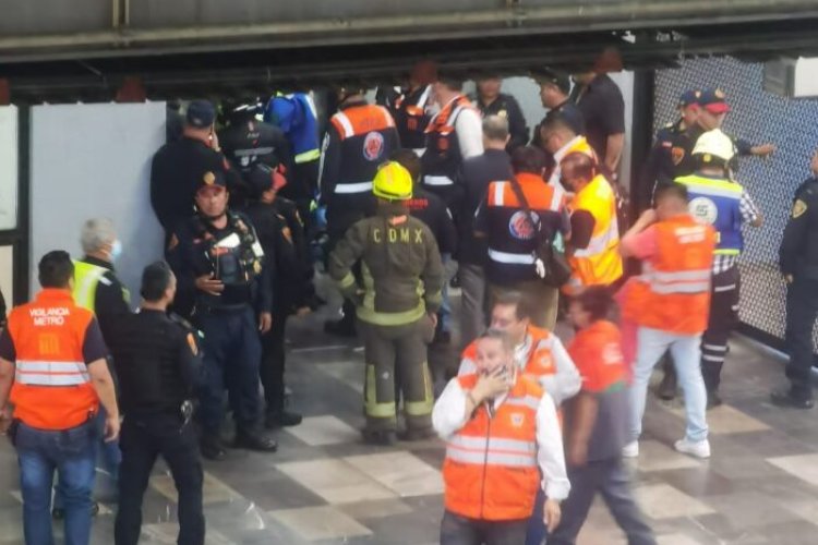 Mujer se arroja en la estación Chabacano del Metro de la CDMX