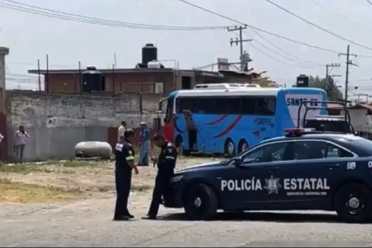 Encuentran a mujer muerta dentro de un autobús en Toluca