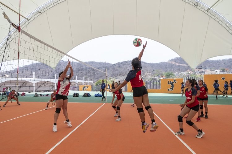 Pasión por el voleibol, así lo demostraron los deportistas en la #Espartaqueada2023