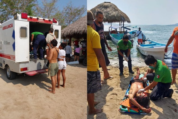 Agreden a machetazos a tres turistas argentinos en Oaxaca