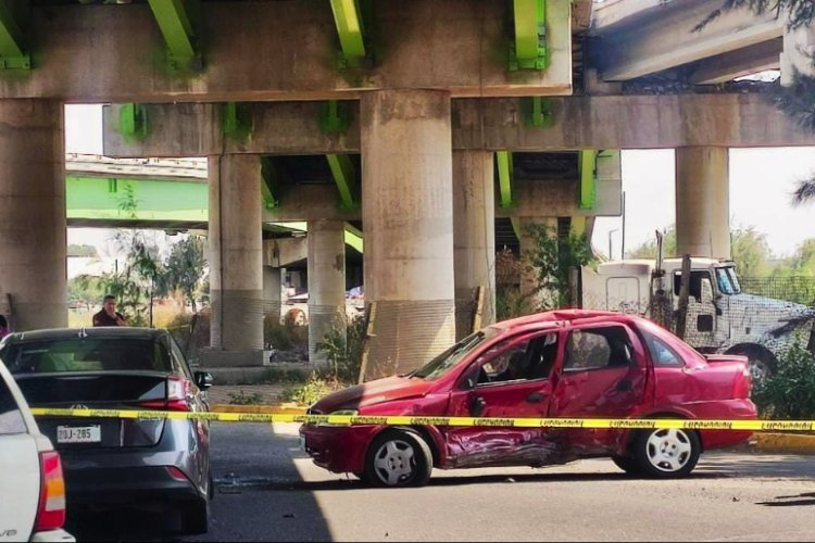 Muere hombre de la tercera edad tras choque en Nezahualcóyotl