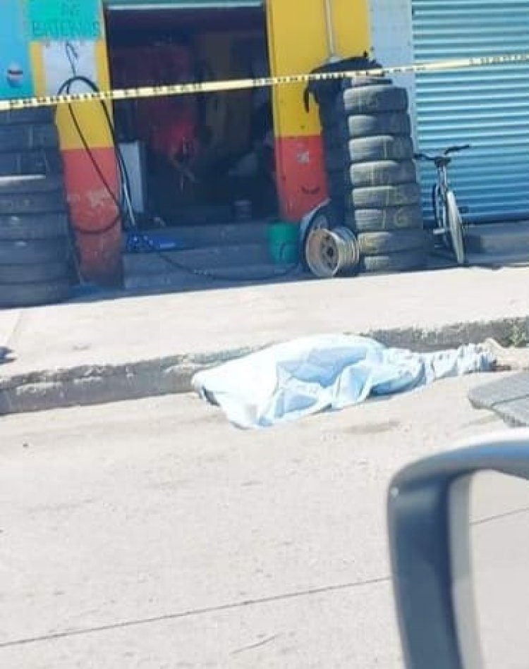 A plena luz asesinan a balazos a comerciante en Zinacantepec