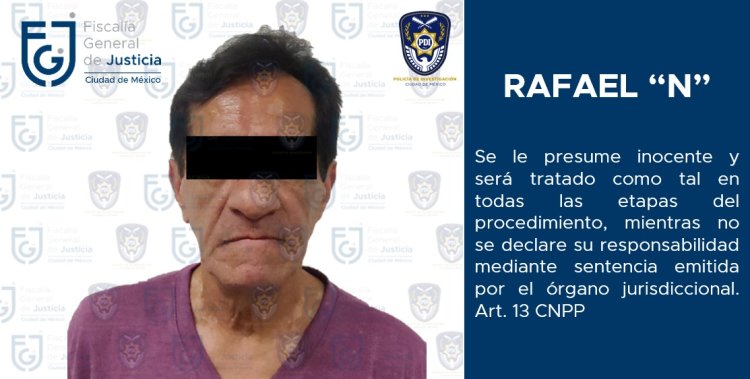 Detienen a presunto responsable de abuso sexual de un menor de edad