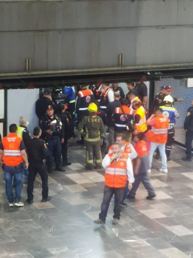 Mujer se arroja en la estación Chabacano del Metro de la CDMX