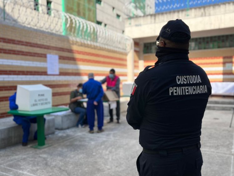 Por primera vez, en cárceles votan para la gubernatura del Estado de México