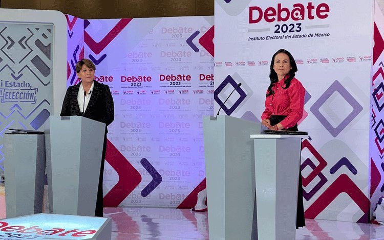 Acusan a Morena de querer “debate a modo” entre Delfina Gómez y Alejandra del Moral