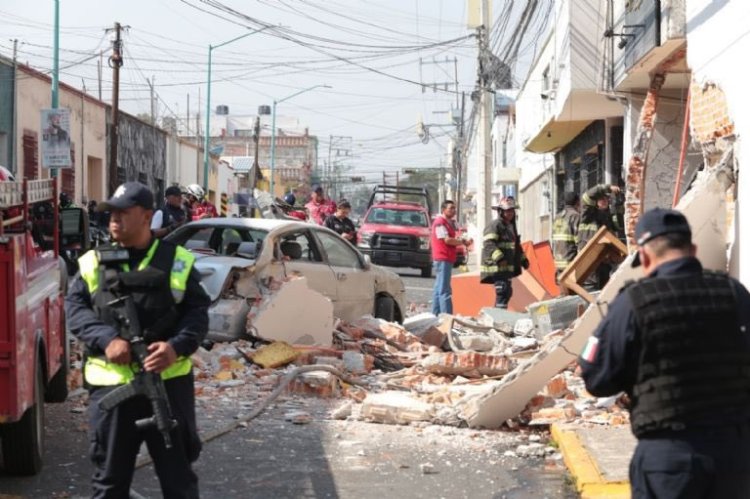 Explosión en Toluca deja seis personas heridas; captan momento en video