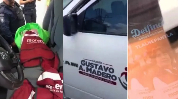 Servidores públicos morenistas de la CDMX son detenidos por delitos electorales en el Edomex