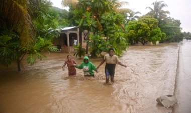 Azotan lluvias a Haití registra 42 muertos y 19 mil desplazados