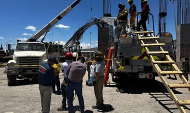 Muere trabajador en construcción de la Arena Potosí