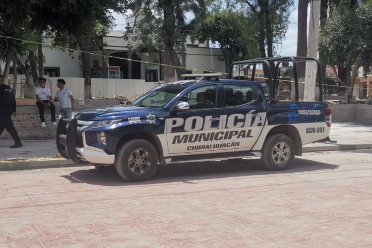 Inusual despliegue policíaco en casillas de Chimalhuacán, Edomex