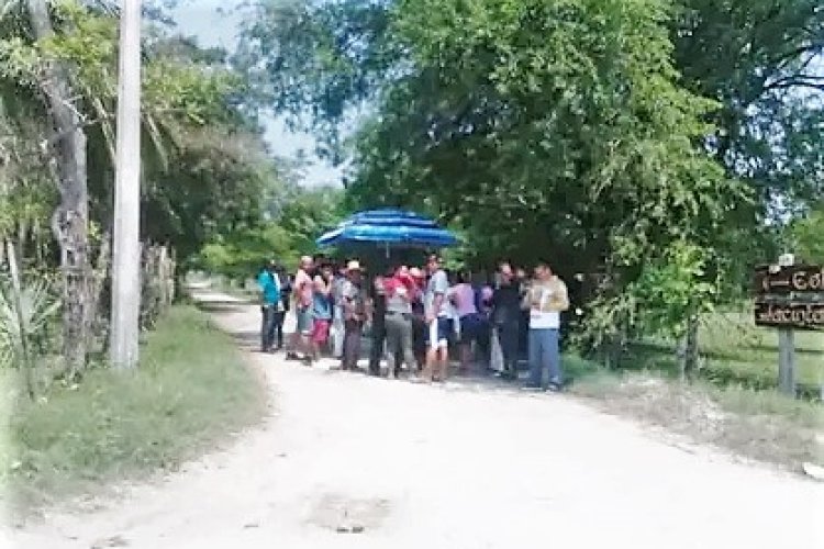 Grupo de choque siembra terror en colonia y agrede a mujer