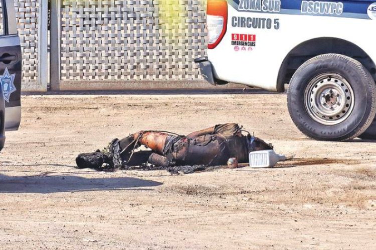 Encuentran cadáver calcinado en Tultitlán, Edomex