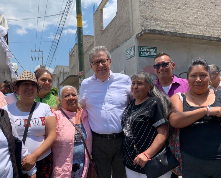 Líderes de Antorcha en Chimalhuacán acuden a votar