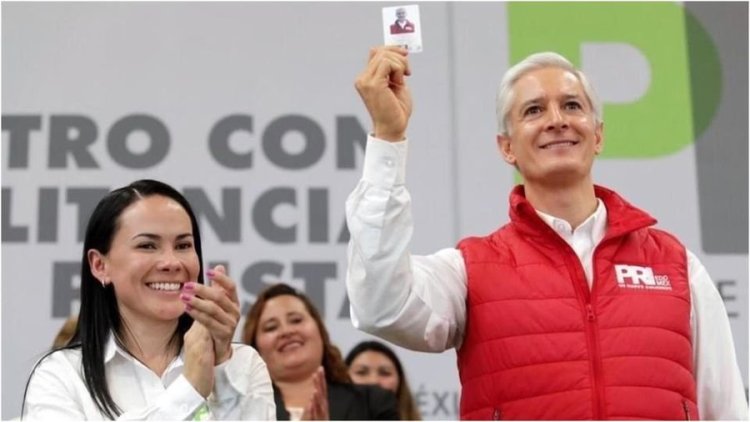 Alejandra del Moral muestra su apoyo al gobernador del estado de México
