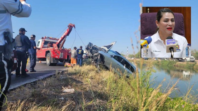 Fallece ex alcaldesa de Sinaloa en presunto accidente vehicular