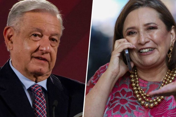 'Déjese de dimes y diretes, póngase a trabajar' ‘Se le acaba el tiempo’: Xóchitl Gálvez a AMLO