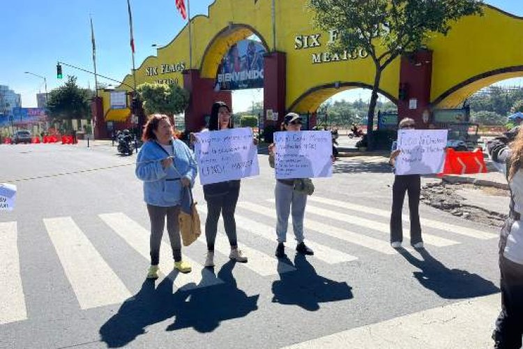 Padres de familia bloquean carretera Picacho-Ajusco; denuncian maltrato infantil en CENDI