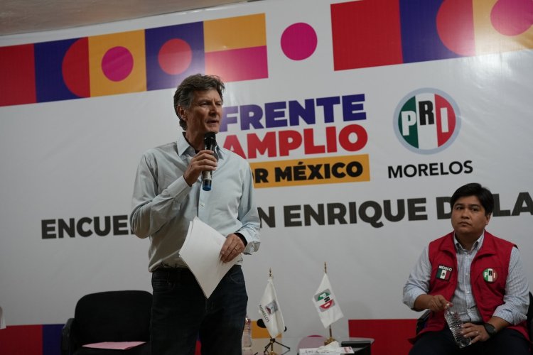 Página del Frente Amplio por México se cayó por el apoyo popular: Enrique de la Madrid