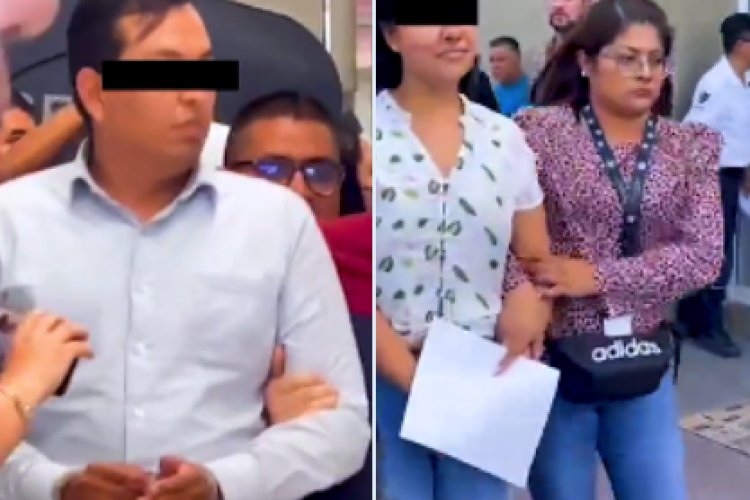 Ingresan a prisión padres que golpearon a maestra en Cuautitlán Izcalli