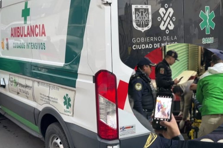 Carnicero es baleado en la Merced, CDMX