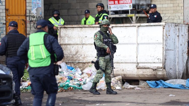 Detienen a nueve sujetos por presunto incendio provocado en Central de Abasto de Toluca, Edomex