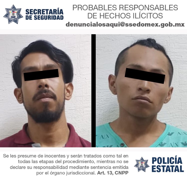 Detienen a hombres que escondían dosis de drogas en globos