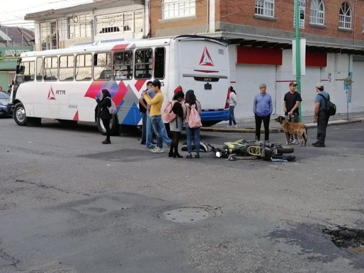 Falleció Rubén, lo atropelló un camión en Toluca