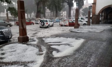 Fuertes lluvias afectan a Morelia