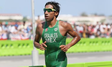 Mexicano ganó medalla de oro en Copa del Mundo de Triatlón