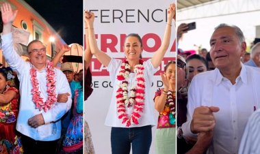 Corcholatas de AMLO llevan a cabo cierre de precampañas a la candidatura de Morena