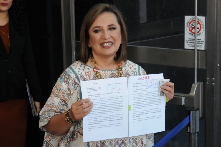 Xóchitl Gálvez acude a la FGR para conocer denuncias en su contra