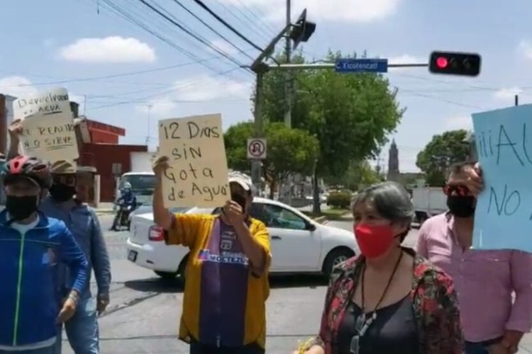 Más de 300 mil personas de la capital potosina sufren de escasez de agua